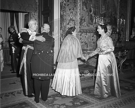 Visita del Presidente Trujillo.