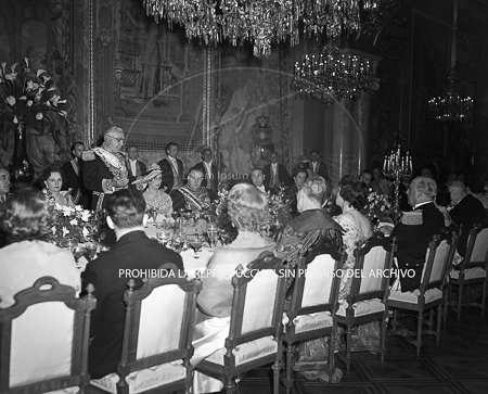 Visita del Presidente Trujillo.