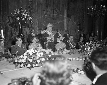 Visita del Presidente Trujillo.