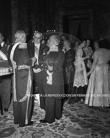 Visita del Presidente Trujillo.