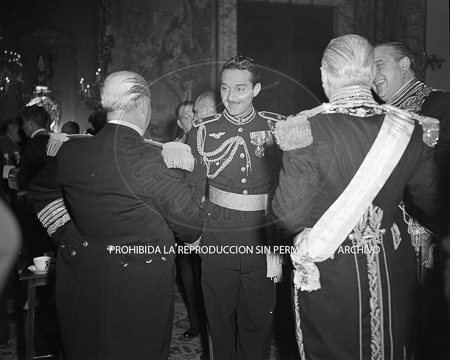 Visita del Presidente Trujillo.