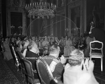 Visita del Presidente Trujillo.