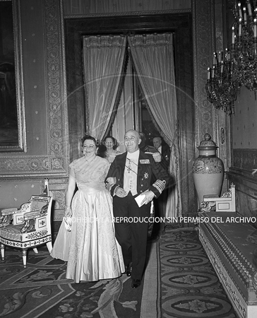 Visita del Presidente Trujillo.