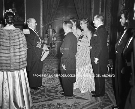 Visita del Presidente Trujillo.