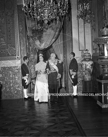 Visita del Presidente Trujillo.