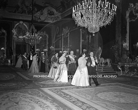 Visita del Presidente Trujillo.