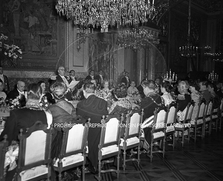 Visita del Presidente Trujillo.