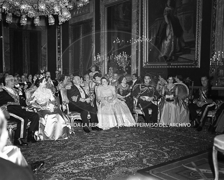 Visita del Presidente Trujillo.