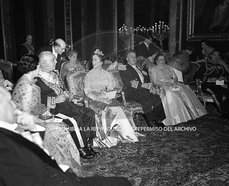 Visita del Presidente Trujillo.