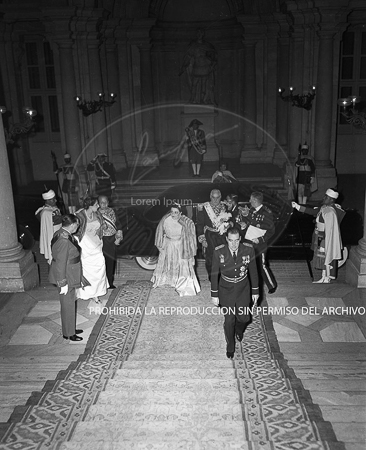 Visita del Presidente Trujillo.