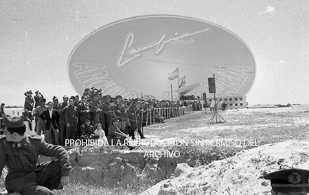 Visita del Presidente Trujillo.