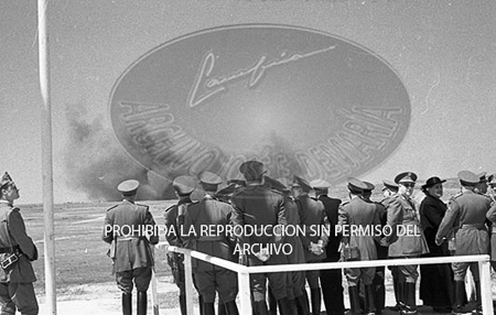 Visita del Presidente Trujillo.