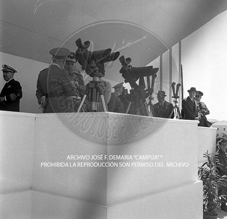 Visita del Presidente Trujillo.