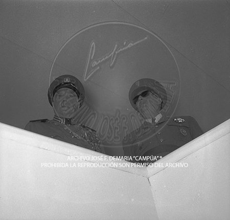 Visita del Presidente Trujillo.