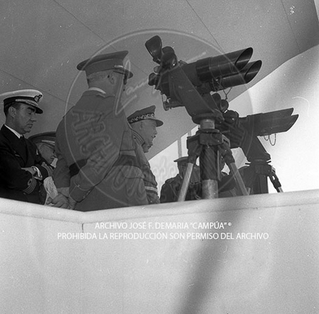 Visita del Presidente Trujillo.