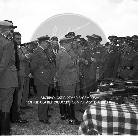 Visita del Presidente Trujillo.