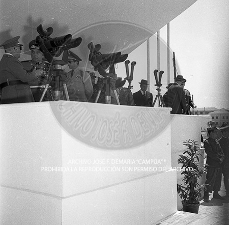 Visita del Presidente Trujillo.