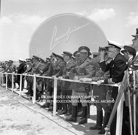 Visita del Presidente Trujillo.