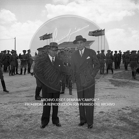 Visita del Presidente Trujillo.