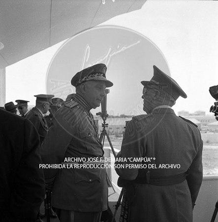 Visita del Presidente Trujillo.