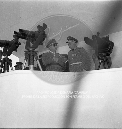 Visita del Presidente Trujillo.