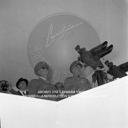 Visita del Presidente Trujillo.