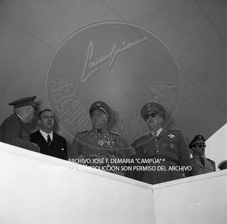 Visita del Presidente Trujillo.