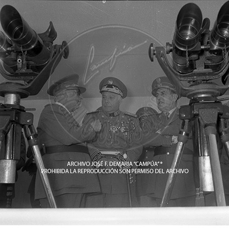 Visita del Presidente Trujillo.