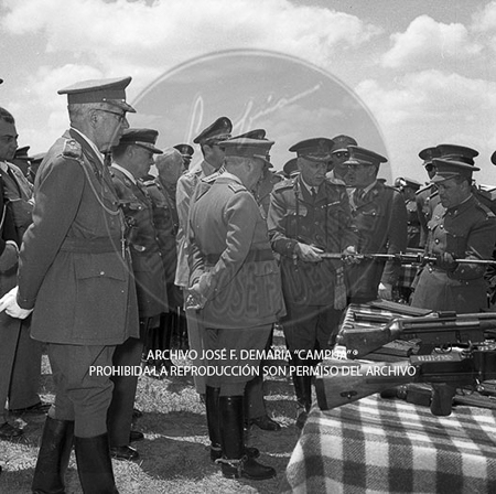 Visita del Presidente Trujillo.