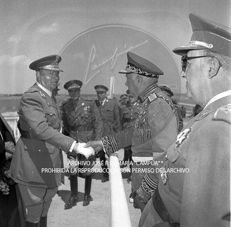 Visita del Presidente Trujillo.