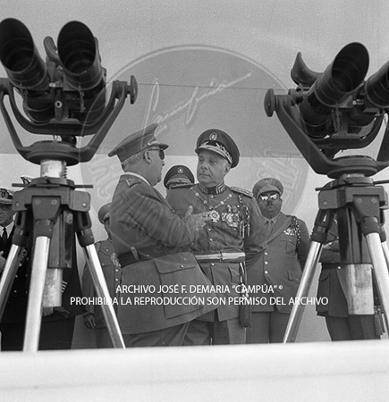 Visita del Presidente Trujillo.