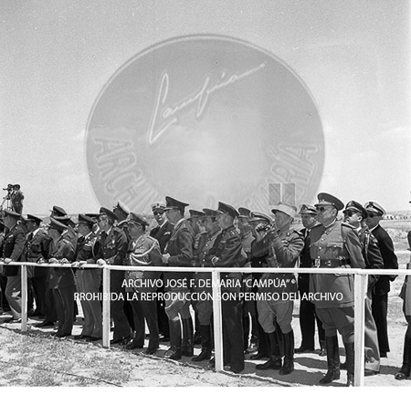 Visita del Presidente Trujillo.