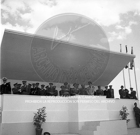 Visita del Presidente Trujillo.