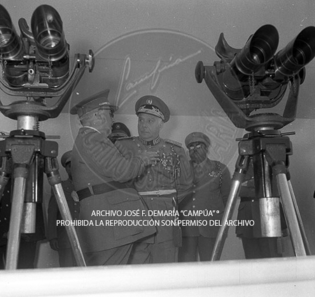 Visita del Presidente Trujillo.