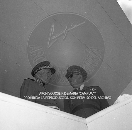 Visita del Presidente Trujillo.