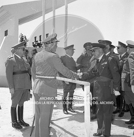 Visita del Presidente Trujillo.