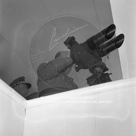 Visita del Presidente Trujillo.