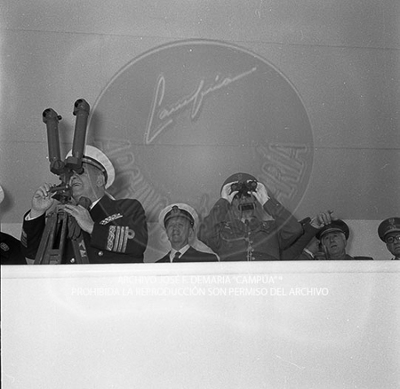 Visita del Presidente Trujillo.