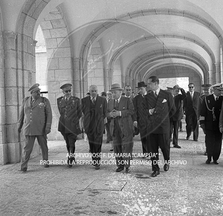 Visita del Presidente Trujillo.