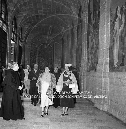 Visita del Presidente Trujillo.