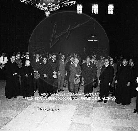 Visita del Presidente Trujillo.