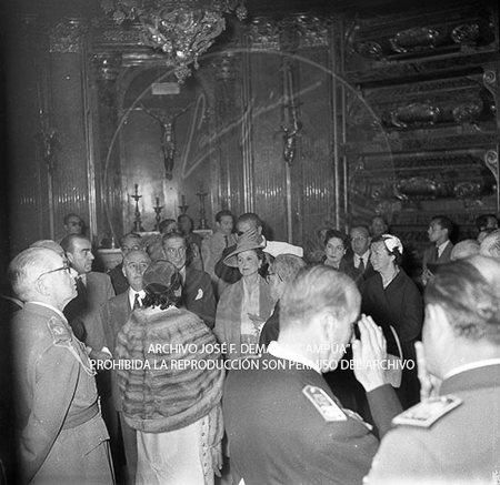 Visita del Presidente Trujillo.