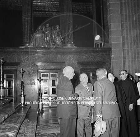 Visita del Presidente Trujillo.