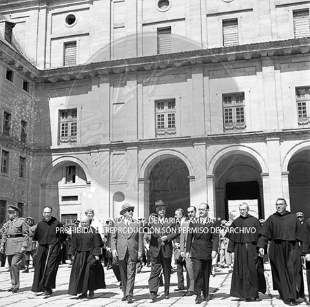 Visita del Presidente Trujillo.