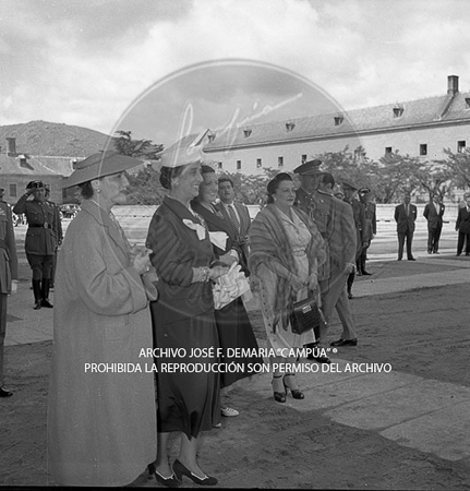 Visita del Presidente Trujillo.