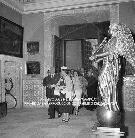 Visita del Presidente Trujillo.