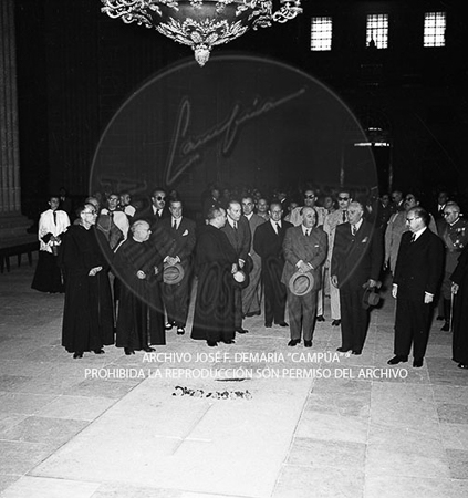 Visita del Presidente Trujillo.