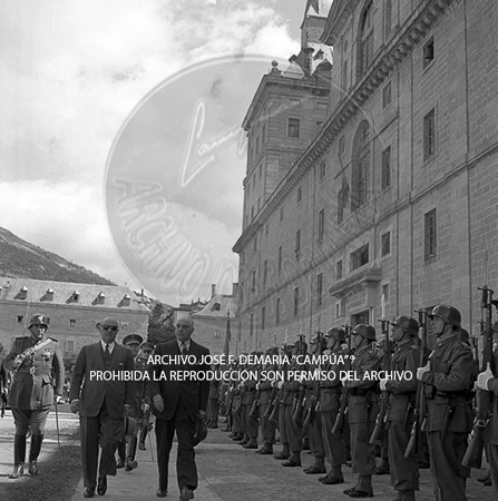 Visita del Presidente Trujillo.