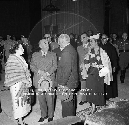 Visita del Presidente Trujillo.