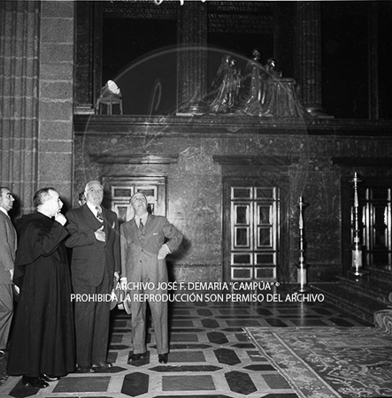 Visita del Presidente Trujillo.